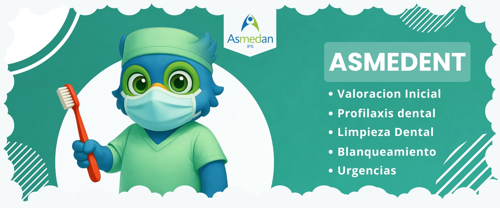 Tratamientos de salud oral y odontología en ASMEDAN IPS en Bogotá